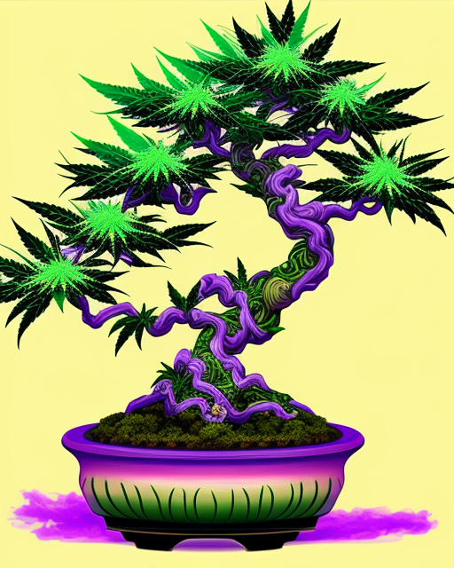Acid Bonsai NFT on Algorand